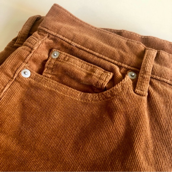 Corduroy Gap Denim Camel Leggings ✨NWOT✨ Ladies Size 8/29 Petite - Picture 3 of 7